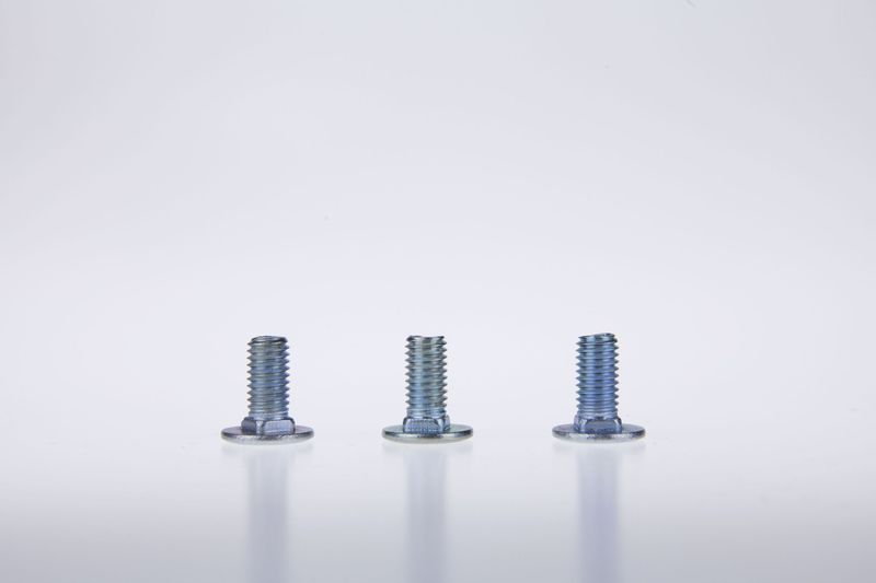 Special low square neck carriage bolts