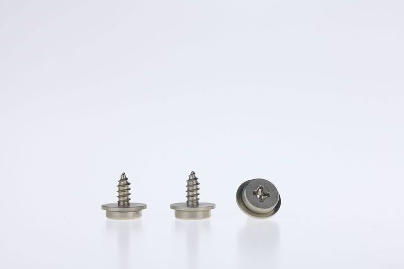 Cross drive screws with washer